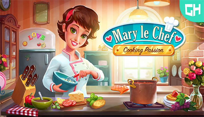 Mary Le Chef - time management cooking game from Gamehouse