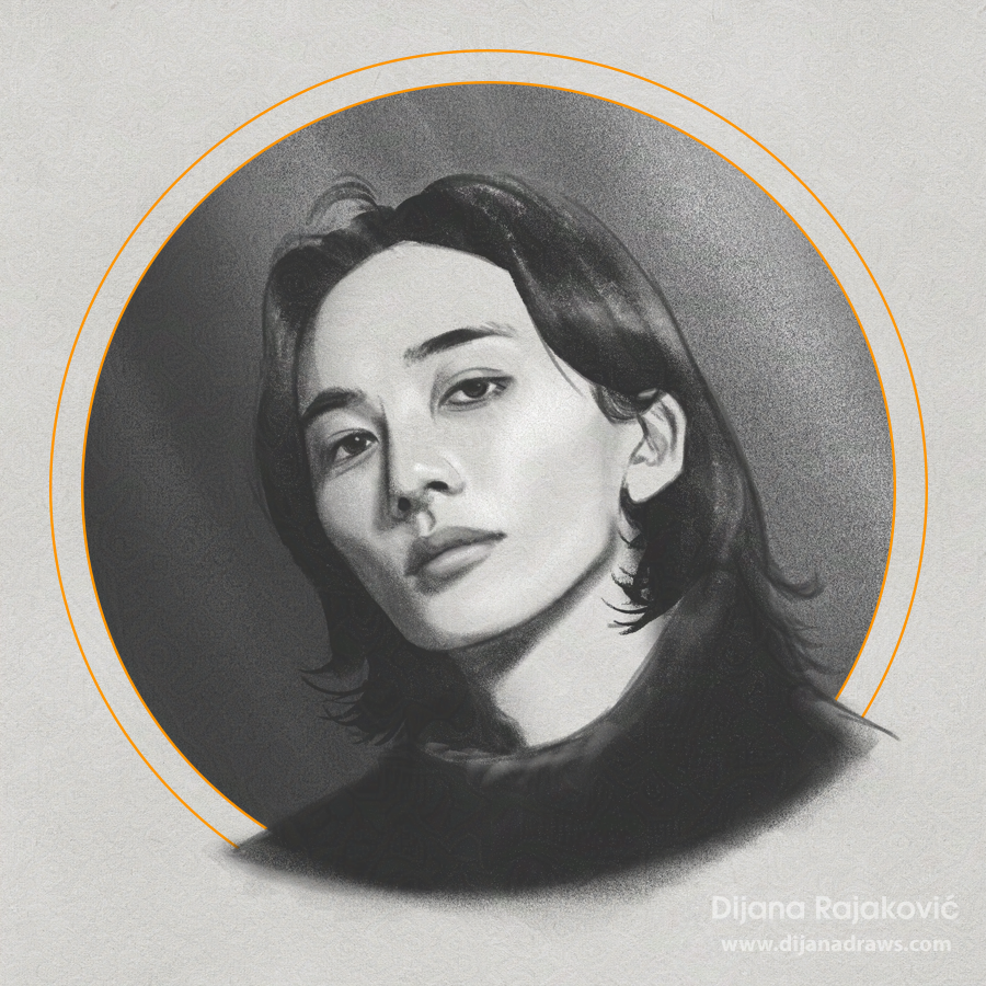 Jeonghan - Mastermind
A digital study of Yoon Jeonghan, k-pop idol and vocalist from the group Seventeen. Grayscale study of a photo, trying to mimic traditional media of pencil and charcoal.