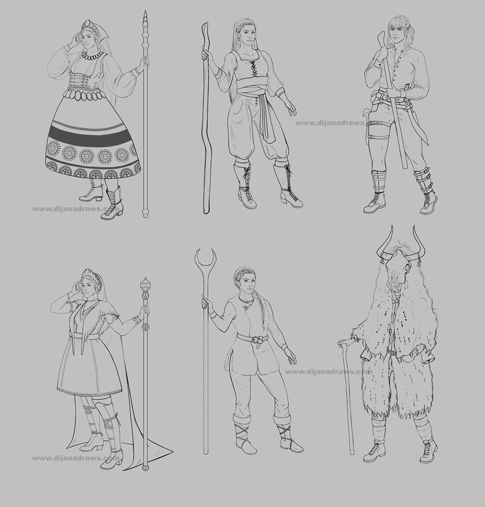 dijanadraws - aurelia concept art 03
