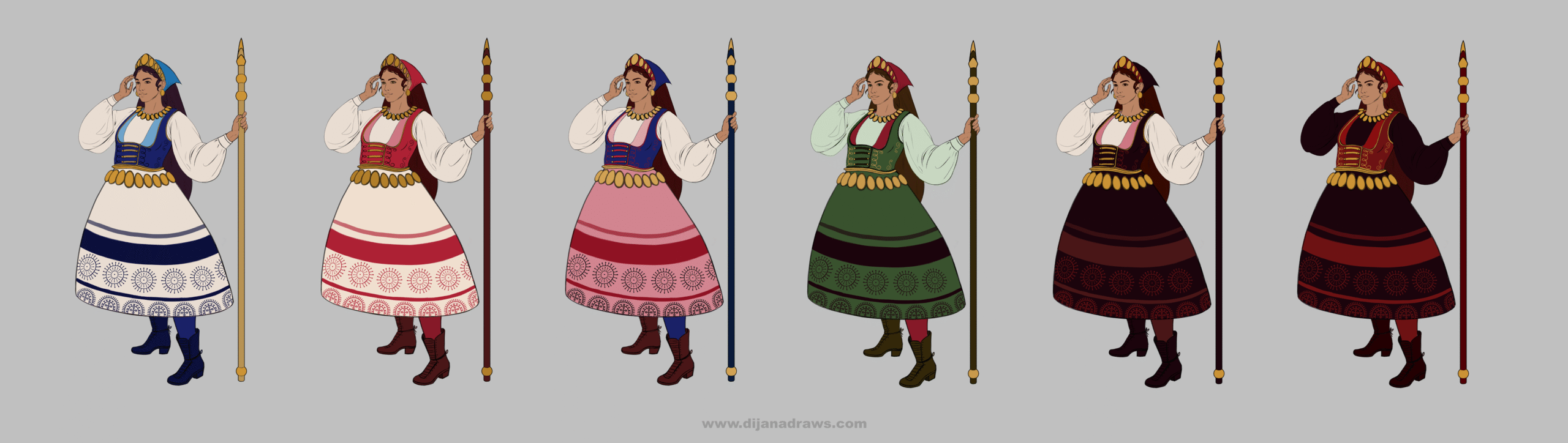 dijanadraws - aurelia concept art 04